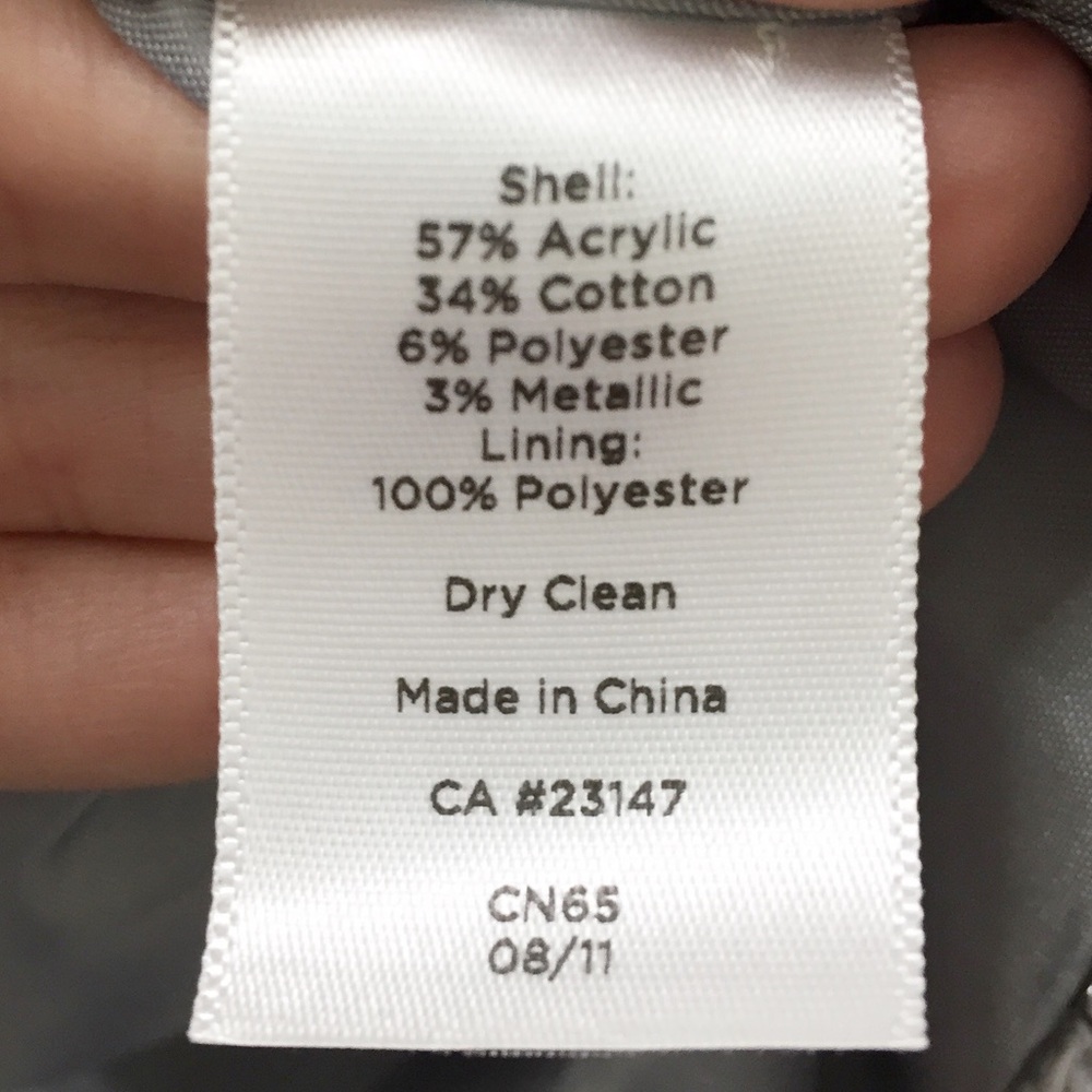 Talbots Gray Blazer - Picture 4 of 6